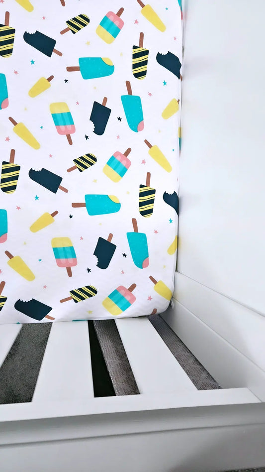 Popsicle City Crib Sheet